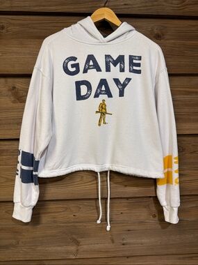 Colosseum WVU Cropped Hoodie